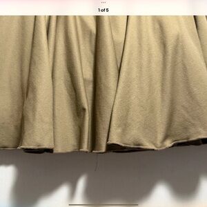 OQQ Women Mini Skirt 2 in 1 Flowy Stretchy A-line Skirt with Pockets XL NWOT